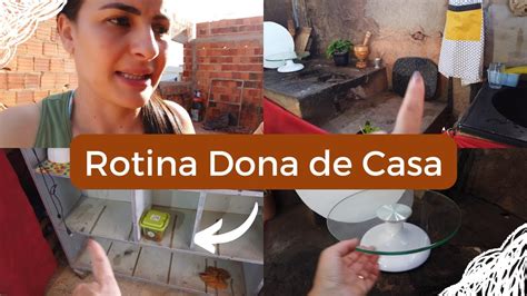 Rotina De Dona De Casa Familia Morando Na Obra Faxina Pesada Na Cozinha