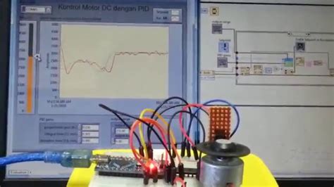 Kontrol Motor Dc Dengan Pid Labview Dan Arduino Youtube