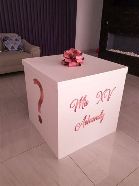 Caja sorpresa Quince Xv años Box Regalo sorpresa para quinceanera