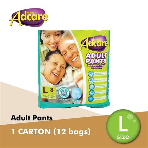 Adcare Adult Pants Leak Guard M10 L8 Xl6 X 12 Packs Subplace Subscriptions Make Life Easier