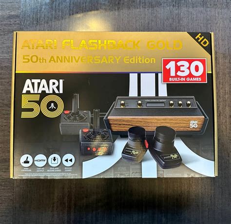 Atari Flashback Gold Th Anniversary Edition Console Classic Games