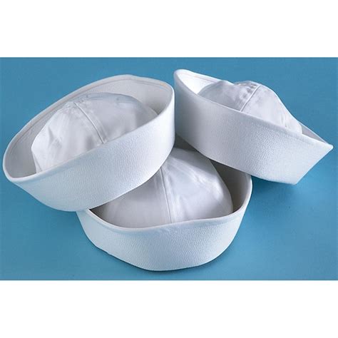 U.S. Navy Surplus Sailor Hats, 3 Pack, New - 187298, Military Hats ...