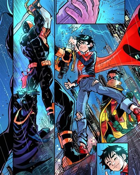 Super Sons Super Sons Dc Comics Artwork Dc Comics Art Marvel Dc