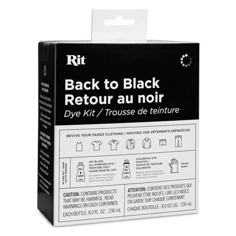 Rit Back To Black Dye Kit Theatre Garage