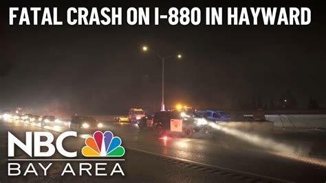 1 Dead After Multiple Vehicle Crash On I 880 In Hayward Youtube