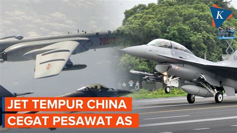 Jet Tempur China Cegat Pesawat Pengintai Amerika Serikat YouTube