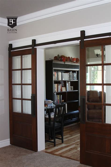 20 Glass Double Barn Doors