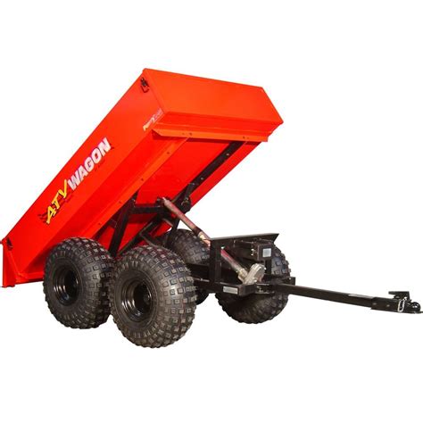 Bosski Atv Wagon Steel Tow Behind Atv Utility Trailer 1100 Lb