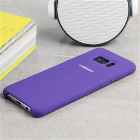 Official Samsung Galaxy S8 Silicone Cover Case Violet