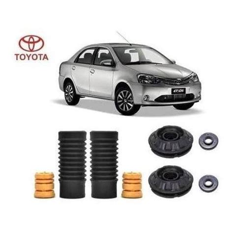 Kit Batente Coxim Amortecedor Dianteiro Toyota Etios Sedan 2012 2013