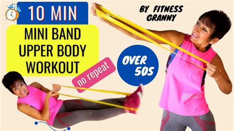 10 MIN MINI BAND UPPER BODY WORKOUT 12 Irresistible Loop Band