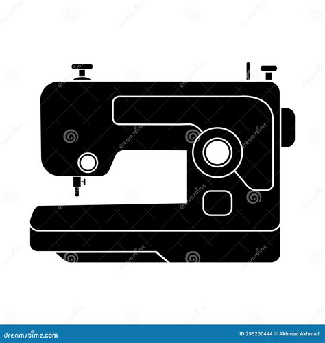 Sewing Machine Logo Stock Vector Illustration Of Industry 295200444