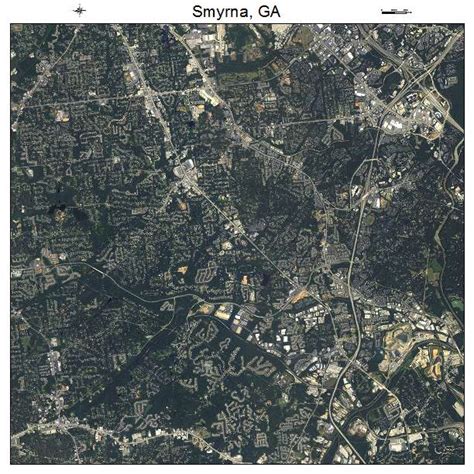 Aerial Photography Map of Smyrna, GA Georgia