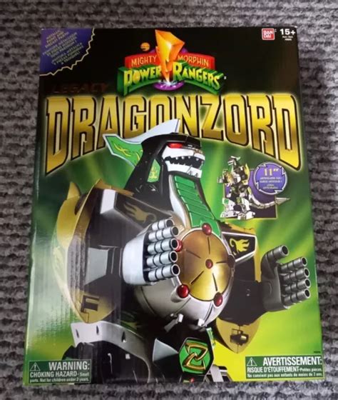 2013 BANDAI MIGHTY Morphin Power Rangers LEGACY DRAGONZORD NEW AND