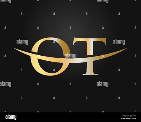 Initial Monogram Letter OT Logo Design Vector. OT Logo Design Template ...