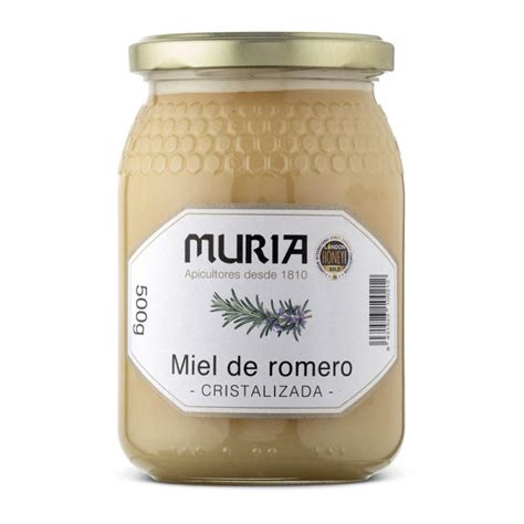 Miel Romero Cristalizada MURIA 500 Gr