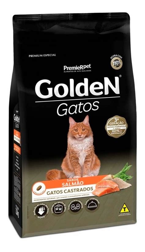 Alimento Golden Premium Especial Castrados Para Gato Adulto Sabor