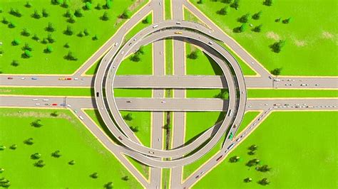 Which Is THE BEST Highway Interchange Layout Cities Skylines YouTube