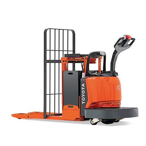 Toyota End Controlled Rider Pallet Jack