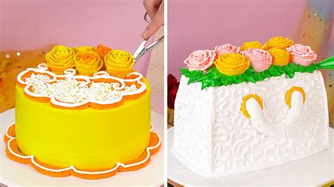 Most Satisfying Cake Decorating Compilation How To Make Buttercream