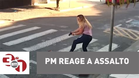 PM reage a assalto e mata ladrão em Suzano YouTube