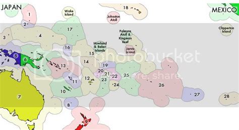 Map Oceania Quiz - By diving