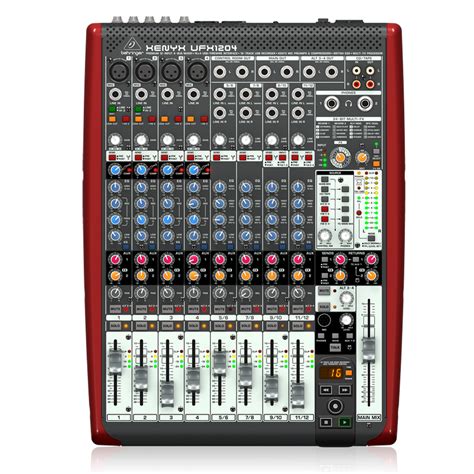 Behringer Xenyx Ufx1204 Mezclador E Interfaz De Audio Usb Con Efectos