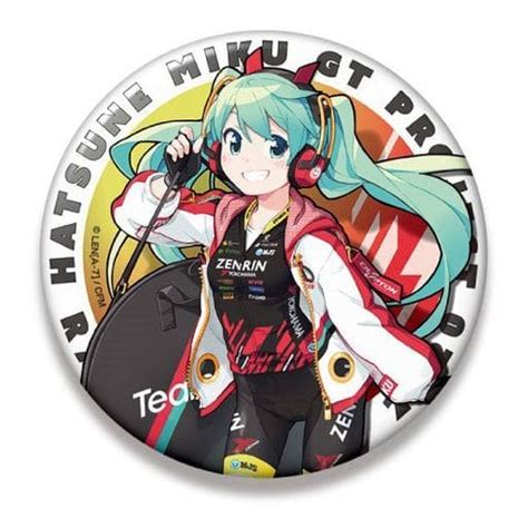 駿河屋 レーシングミク 2020ver ビッグ缶バッジ Teamukyo応援ver 「初音ミク Gtプロジェクト」（バッジ・ピンズ）