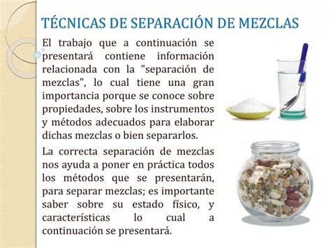 Ppt TÉcnicas De SeparaciÓn De Mezclas Powerpoint Presentation Free Download Id3023269