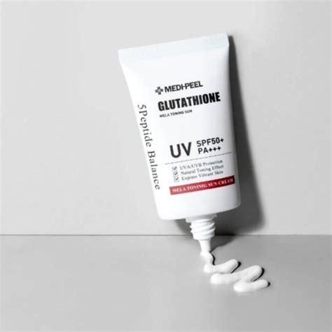Солнцезащитный крем MEDI-PEEL Bio-Intense Glutathione Mela Toning Sun ...