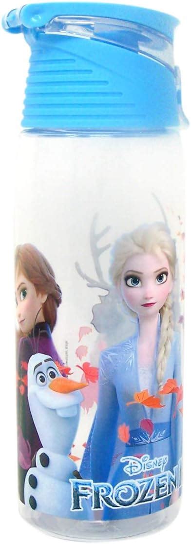 Disney Frozen 2 Water Bottle Elsa And Anna With Flip Top 8 3 4 Inch