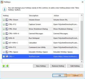 Create Manage Hotkeys In Windows With Perfect Hotkey