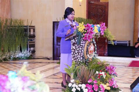 Ketum Dharma Pertiwi Ajak Budaya Saling Asah Asih Dan Asuh Guna