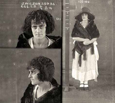 Female mugshots from 1910-1930. | GaGaJoyJoy