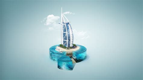 Burj Al Arab Cgi K Wallpapers Hd Wallpapers Id