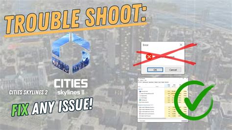 CITIES SKYLINES 2 How To Fix Crashing Lagging Freezing Black