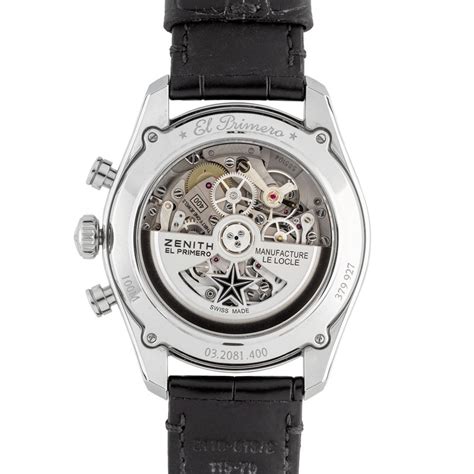 Montre Zenith Chronomaster El Primero Full Open Lepage