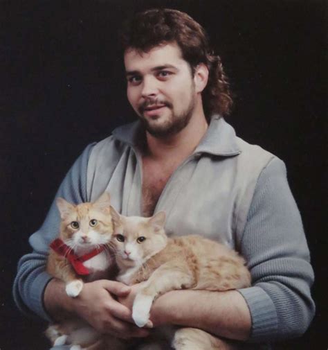 Men Posing With Cats Pics