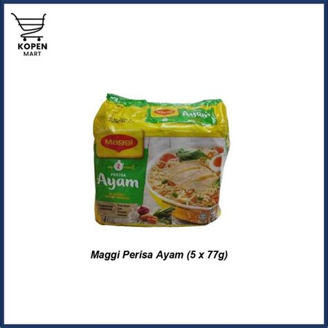 Maggi Perisa Ayam 5 X 77g Shopee Malaysia