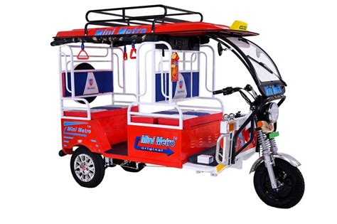 Mini Metro E Rickshaw At Rs 155000 Mini Metro E Rickshaw In