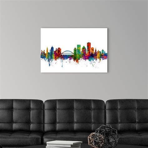 Rochester New York Skyline Wall Art Canvas Prints Framed Prints Wall Peels Great Big Canvas