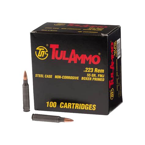 TulAmmo 223 Rem 55 Grain FMJ