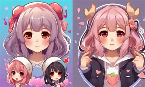 Create Cutest Emotes Sub Badge Anime Vtuber Animated For Twitch And