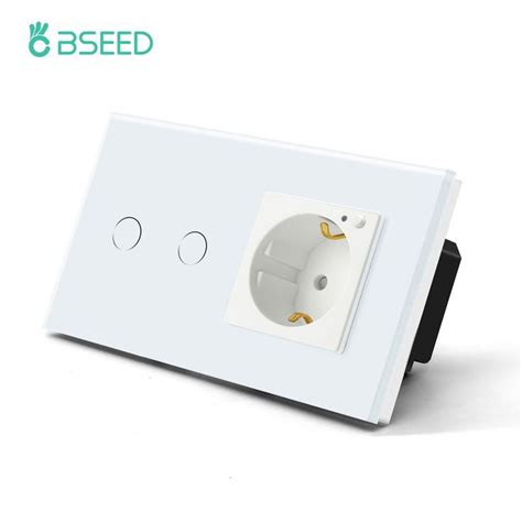 Bseed Touch Wifi Shutter Switch Eu Standard Socket Without Wifi Artofit