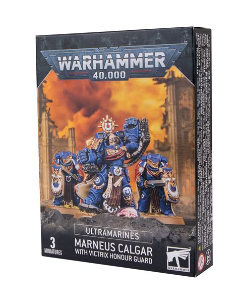 ULTRAMARINES MARNEUS CALGAR WITH VICTRIX HONOUR GUARD The Art Store