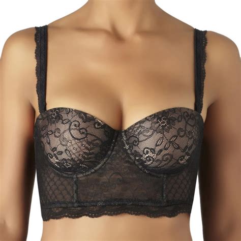 Soutien Gorge Bustier Retro Sculpt Noir Par Aubade Lemon Curve