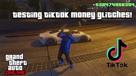 Testing TikTok Money Glitches In GTA Online YouTube