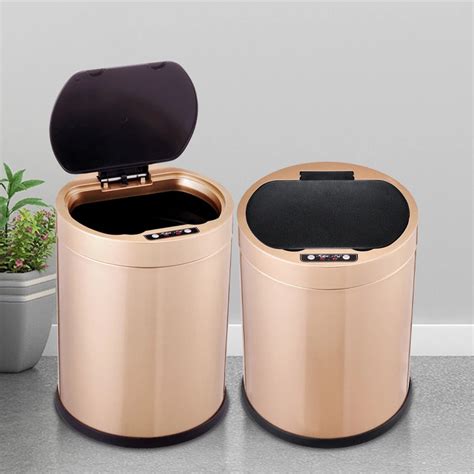 Hot Sell Smart Waste Bin 12L Hands Free Infrared Sensor Automatic Cover