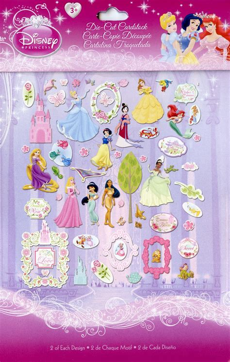 A Wdw Moms Daily Endeavors A Few Disney Princess Scrapbooking Finds