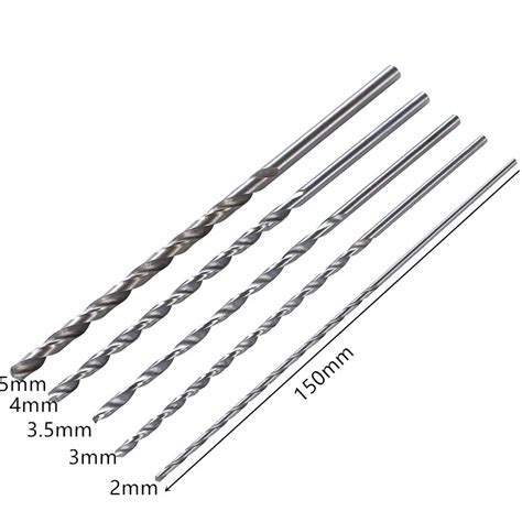 Hss Extra Long Twist Drill High Speed Steel Straight Shank Twist Drill